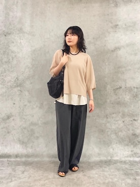 KAOさん(レディース・158cm)の春コーディネート