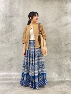 KAOさん（レディース・158cm）の夏コーディネート