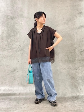 KAOさん（レディース・158cm）の夏コーディネート