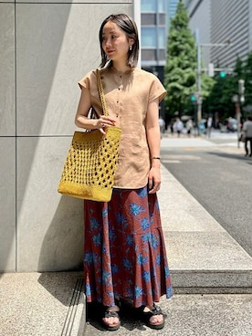 矢島さんのコーディネート