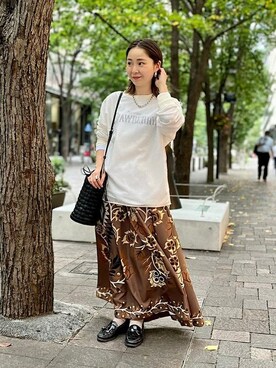 矢島さんのコーディネート