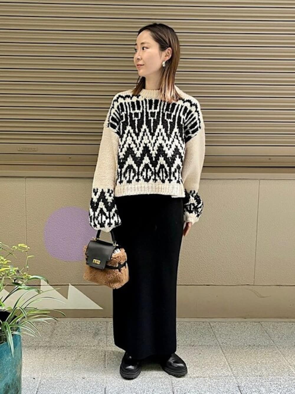 SHIPS（シップス）の「0 x ones：〈手洗い可能〉ノルディックバルキー