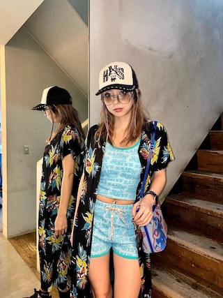 y2k✨️ 00s HYSTERIC GLAMOUR リップ柄 フリル キャミ y2k✨️ 00s HYSTERIC GLAMOUR リップ柄 フリル キャミ
