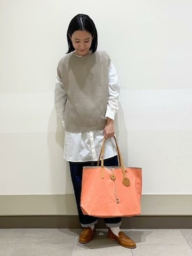 harukaさん（レディース・156cm）の冬コーディネート