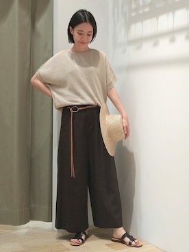 harukaさん（レディース・156cm）の夏コーディネート