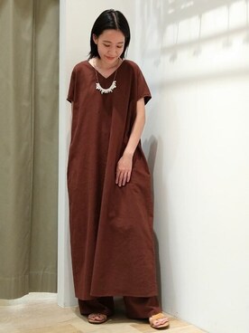 harukaさん（レディース・156cm）の夏コーディネート