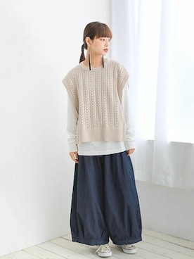 osharewalker staffさん（レディース・161cm）の春コーディネート