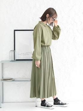 osharewalker staffさん（レディース・164cm）の春コーディネート