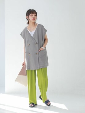 osharewalker staffさん（レディース・161cm）の春コーディネート