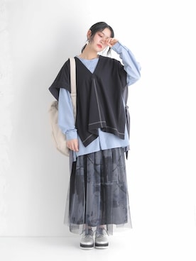 osharewalker staffさん（レディース・162cm）の春コーディネート