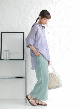 osharewalker staffさん（レディース・161cm）の春コーディネート