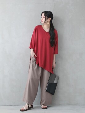 osharewalker staffさん（レディース・162cm）の春コーディネート