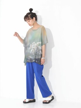 osharewalker staffさん（レディース・161cm）の夏コーディネート