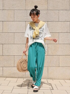 osharewalker staffさん（レディース・161cm）の夏コーディネート