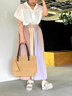 osharewalker staffさん（レディース・156cm）の夏コーディネート