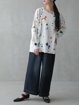 「n'Or」｜osharewalker staffさん（レディース・162cm）の冬コーディネート