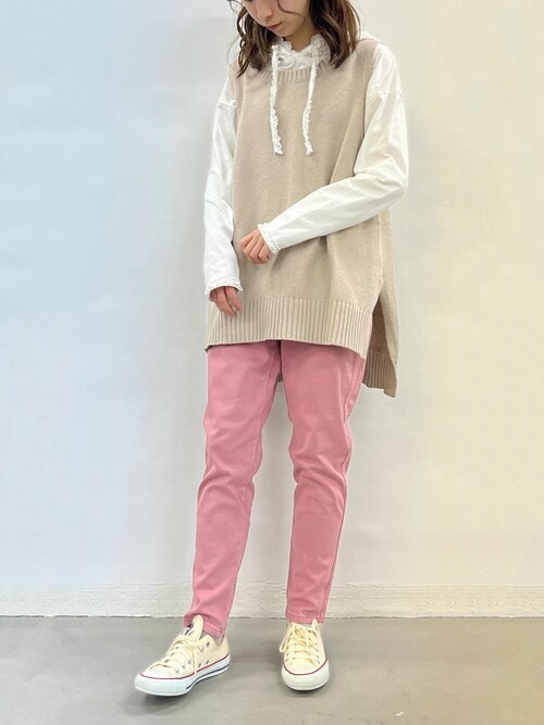 〖希少〗早い者勝ち d.i.a. 長袖 パーカー カットソー マリン ネイビー osharewalker パーカー レディース トップス カットソー 長袖
