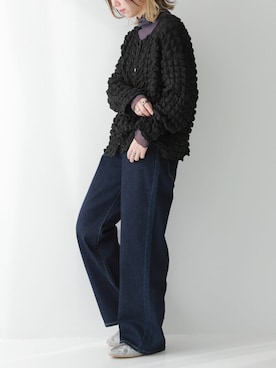 「n'Or」｜osharewalker staffさん（レディース・155cm）の冬コーディネート