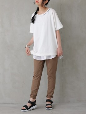 osharewalker staffさん（レディース・162cm）の春コーディネート