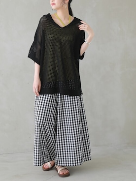 「n'Or」｜osharewalker staffさん（レディース・162cm）の春コーディネート