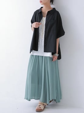 osharewalker staffさん（レディース・161cm）の春コーディネート