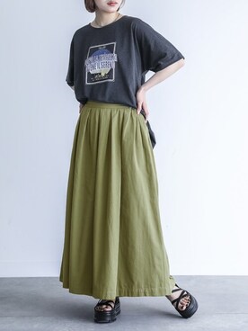 osharewalker staffさん（レディース・164cm）の春コーディネート