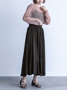 osharewalker staffさん（レディース・164cm）の春コーディネート