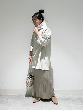 「Luca Grossi（ルーカグロッシ）のアイテム」を使った、WhimGazette_officialさん（レディース・156cm）の冬コーディネート