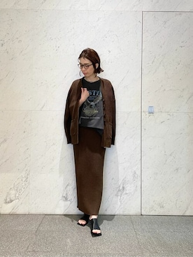 「SASKIA DIEZ（サスキアディッツ）のアイテム（アクセサリー）」を使った、WhimGazette_officialさん（レディース・162cm）の冬コーディネート