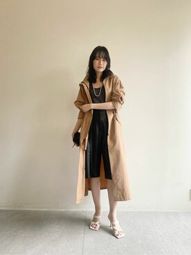 「Whim Gazette（ウィムガゼット）のアイテム（マウンテンパーカー）」を使った、WhimGazette_officialさん（レディース・167cm）の冬コーディネート