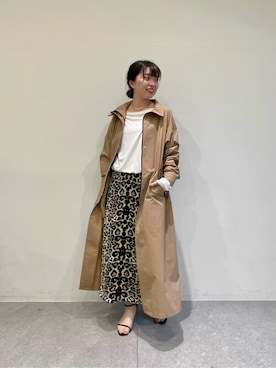 「Whim Gazette（ウィムガゼット）のアイテム（マウンテンパーカー）」を使った、WhimGazette_officialさん（レディース・158cm）の冬コーディネート