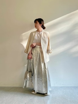 「SASKIA DIEZ（サスキアディッツ）のアイテム（アクセサリー）」を使った、WhimGazette_officialさん（レディース・158cm）の春コーディネート