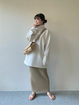 「a point（アポワン）のアイテム」を使った、WhimGazette_officialさん（レディース・158cm）の春コーディネート