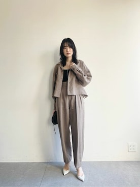 「a point（アポワン）のアイテム」を使った、WhimGazette_officialさん（レディース・167cm）の春コーディネート