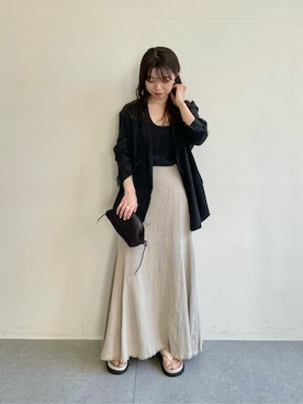 「a point（アポワン）のアイテム」を使った、WhimGazette_officialさん（レディース・158cm）の春コーディネート