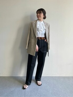 WhimGazette_officialさん（レディース・158cm）の春コーディネート