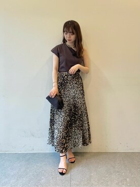 「a point（アポワン）のアイテム」を使った、WhimGazette_officialさん（レディース・158cm）の春コーディネート