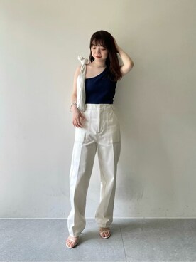 WhimGazette_officialさん（レディース・158cm）の春コーディネート