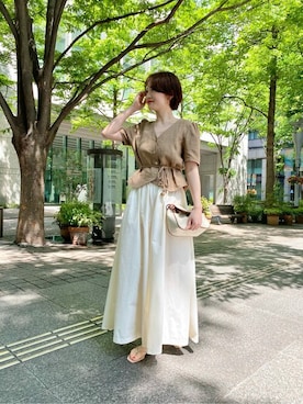 WhimGazette_officialさん（レディース・168cm）の春コーディネート