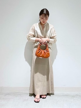 「アイテム（ピアス（両耳用））」を使った、WhimGazette_officialさん（レディース・156cm）の春コーディネート