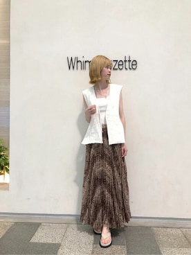 WhimGazette_officialさん(レディース・172cm)の春コーディネート