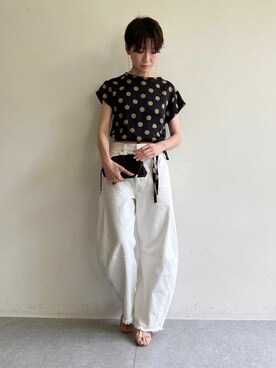 「a point（アポワン）のアイテム」を使った、WhimGazette_officialさん（レディース・165cm）の夏コーディネート