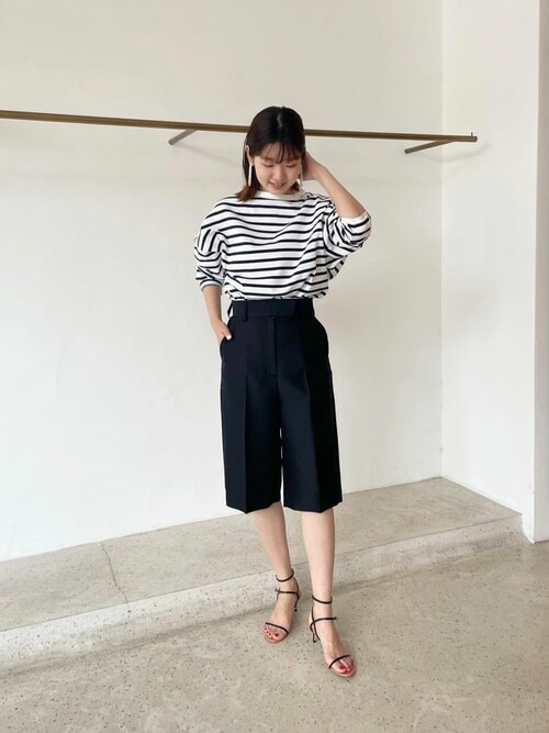 【お値下げしました】シルクウールツイルハーフパンツ　ウィムガゼット Whim Gazette(ウィム ガゼット)のシルクウールツイルハーフ
