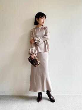 「a point（アポワン）のアイテム」を使った、WhimGazette_officialさん（レディース・167cm）の夏コーディネート