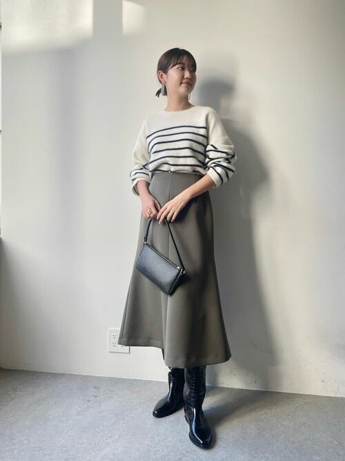 セール】ファーボーダープルオーバー（ニット/セーター）｜Whim