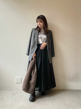 WhimGazette_officialさん(レディース・158cm)の秋コーディネート