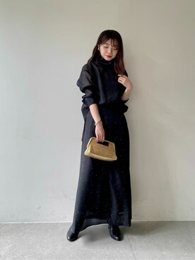 「SASKIA DIEZ（サスキアディッツ）のアイテム（アクセサリー）」を使った、WhimGazette_officialさん（レディース・158cm）の秋コーディネート