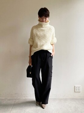 「着やせコーデ」｜WhimGazette_officialさん（レディース・165cm）の秋コーディネート
