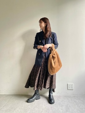 「a point（アポワン）のアイテム」を使った、WhimGazette_officialさん（レディース・158cm）の秋コーディネート