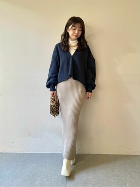 「a point（アポワン）のアイテム」を使った、WhimGazette_officialさん（レディース・158cm）の秋コーディネート